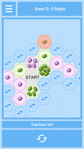 Stop the Germs! - screenshot from alpha version