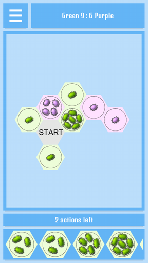 Stop the Germs! - screenshot from alpha version